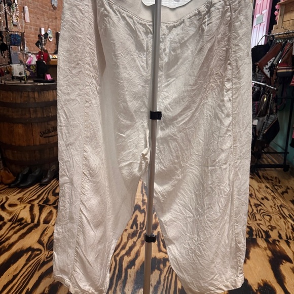 J. Jill White Love Linen Pants size XL - Picture 3 of 4